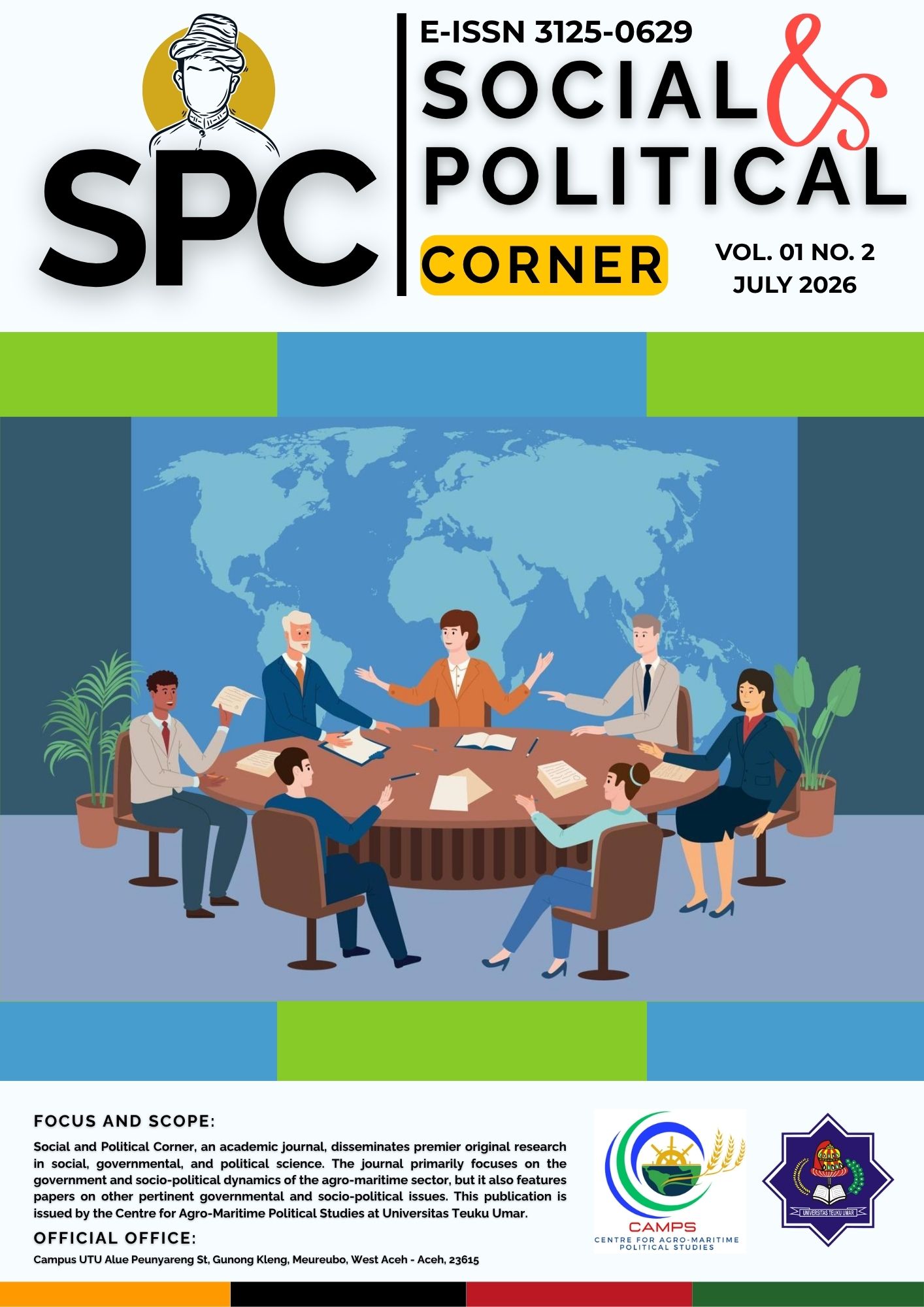 					View Vol. 1 No. 2 (2026): Social and Political Corner - July 2026 (In Press)
				
